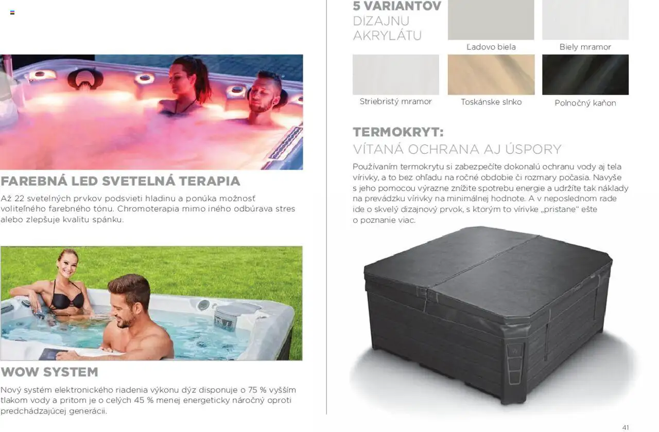 Nové Mountfield akcie – leták je platný od 15.08.2025 | Strana: 41 | Produkty: Led