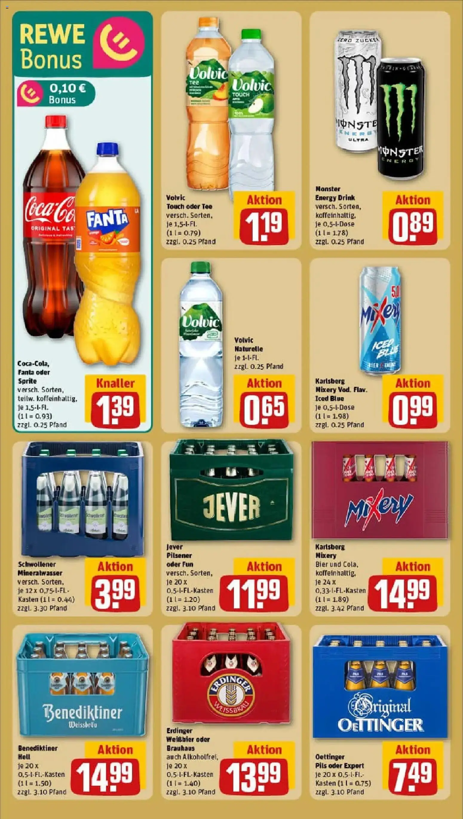 Rewe prospekt Beckingen	 – gültig ab 11.01.2026 | Seite: 20 | Produkte: Fanta, Weißbier, Pils, Mixery