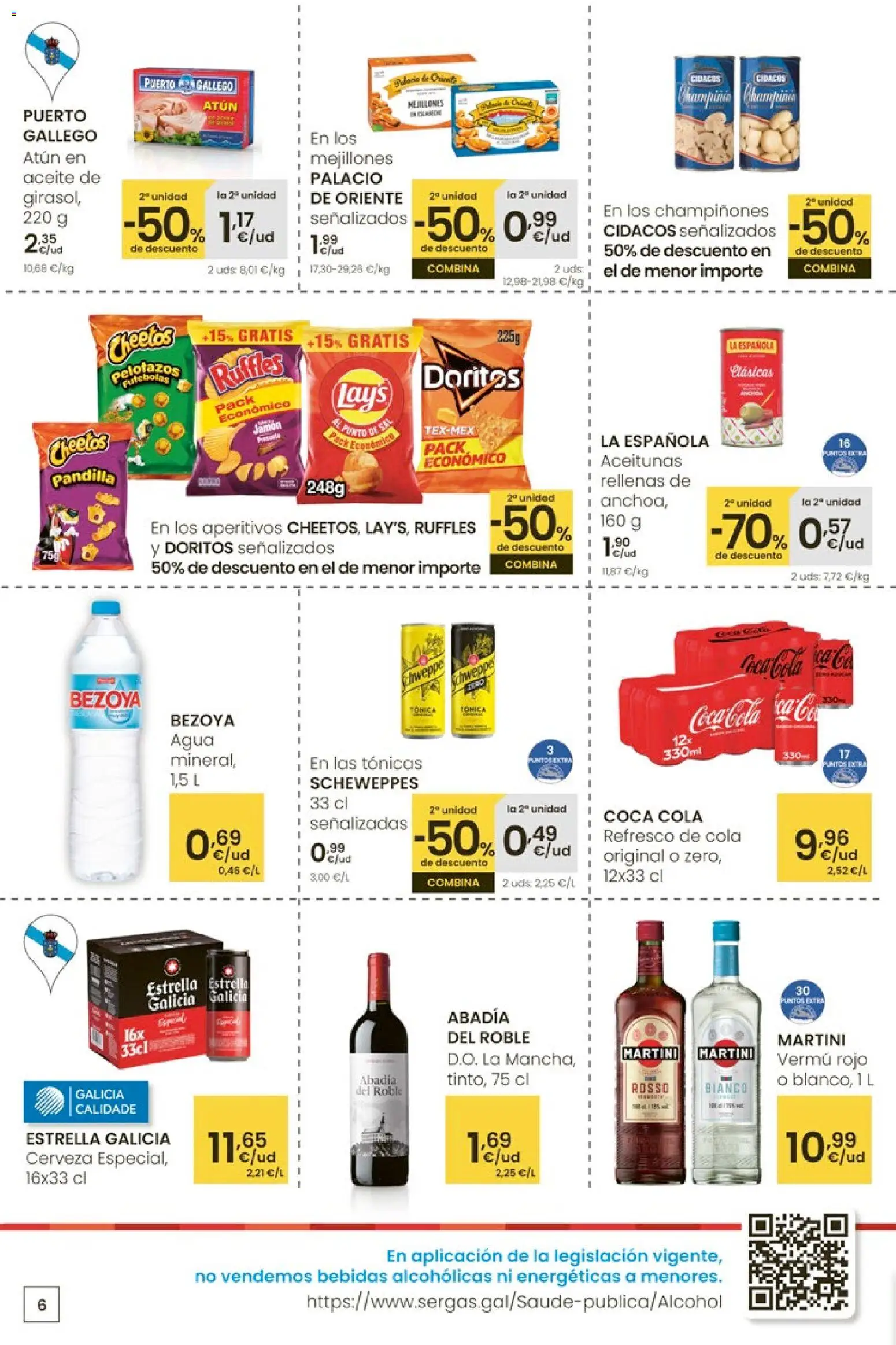 Eroski Aliprox  │ válido desde el 26.03.2026 | Página: 6 | Productos: Aceite, Jamón, Cerveza
