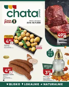 Pogląd oferty "Chata Polska Gazetka" - ważna od 23.10.2025