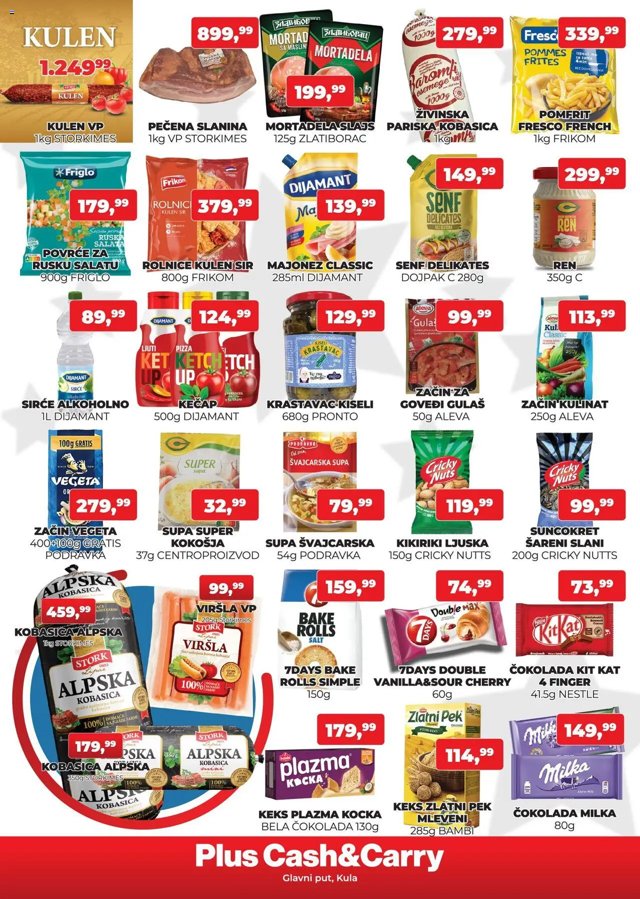Plus Cash & Carry katalog - važi od 17.10.2025 | Strana: 2 | Proizvode: Krastavac, Senf, Slanina, Kobasica