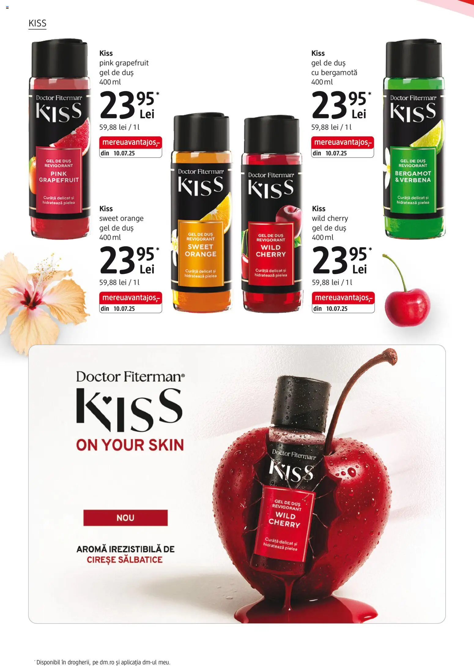 Noul catalog DM drogeriemarkt – valabil de la 05.02.2026 | Pagină: 20 | Produse: Duș, Gel de duș, Cireșe