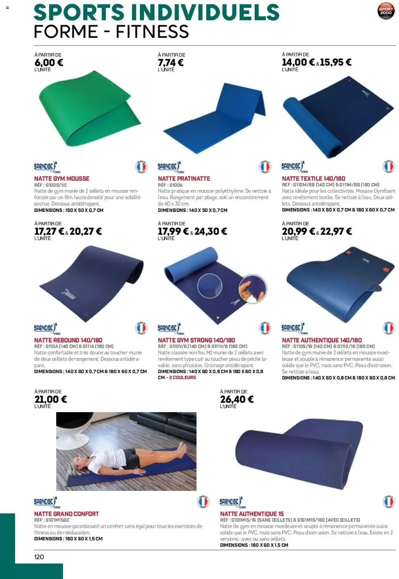  | Page: 120 | Produits: Pêche, Mais, Mousse