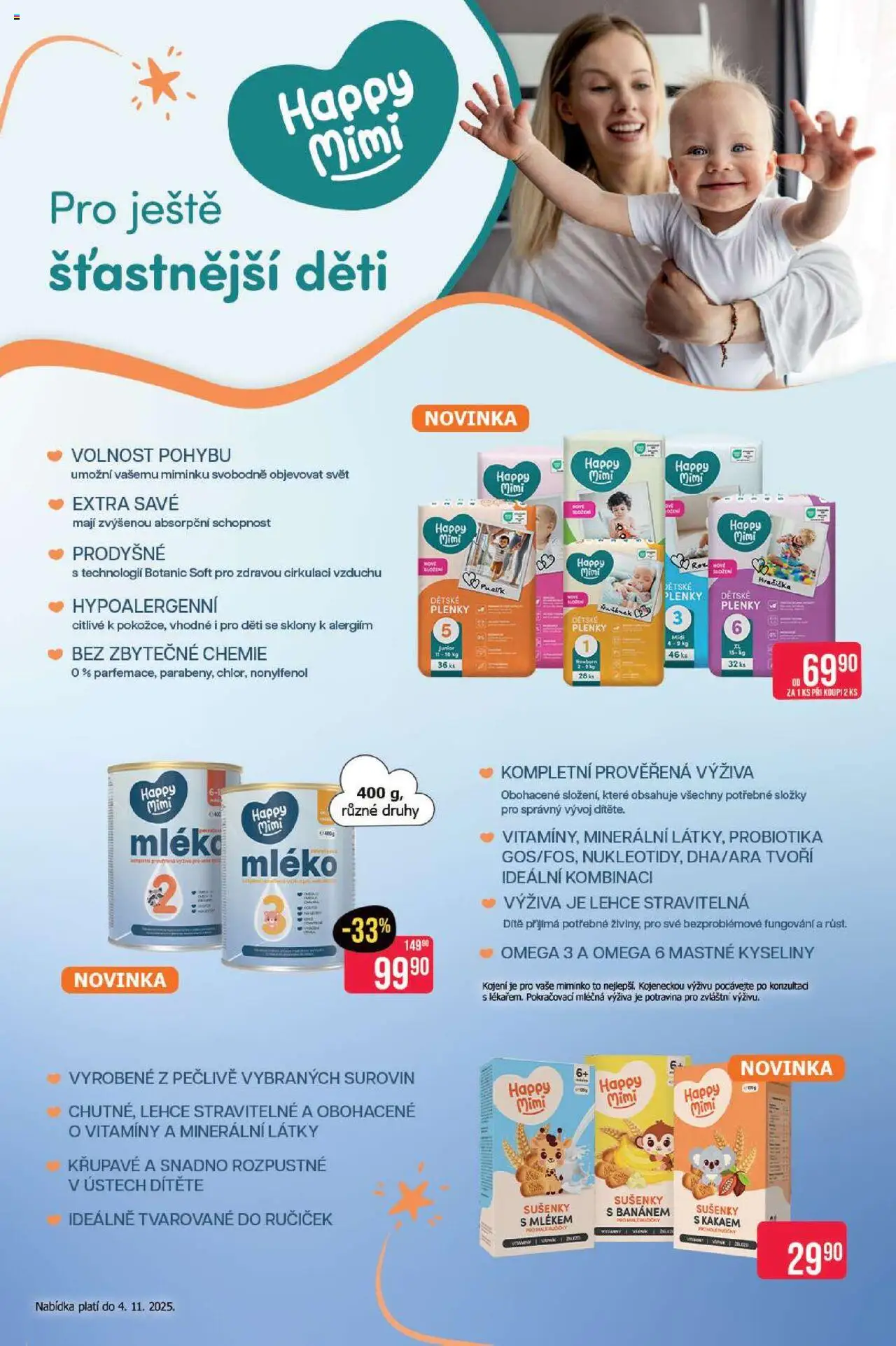 TETA Drogerie leták od 22.10.2025 | Strana: 14 | Produkty: Mléko, Vitamíny, Mléčná výživa, Plenky