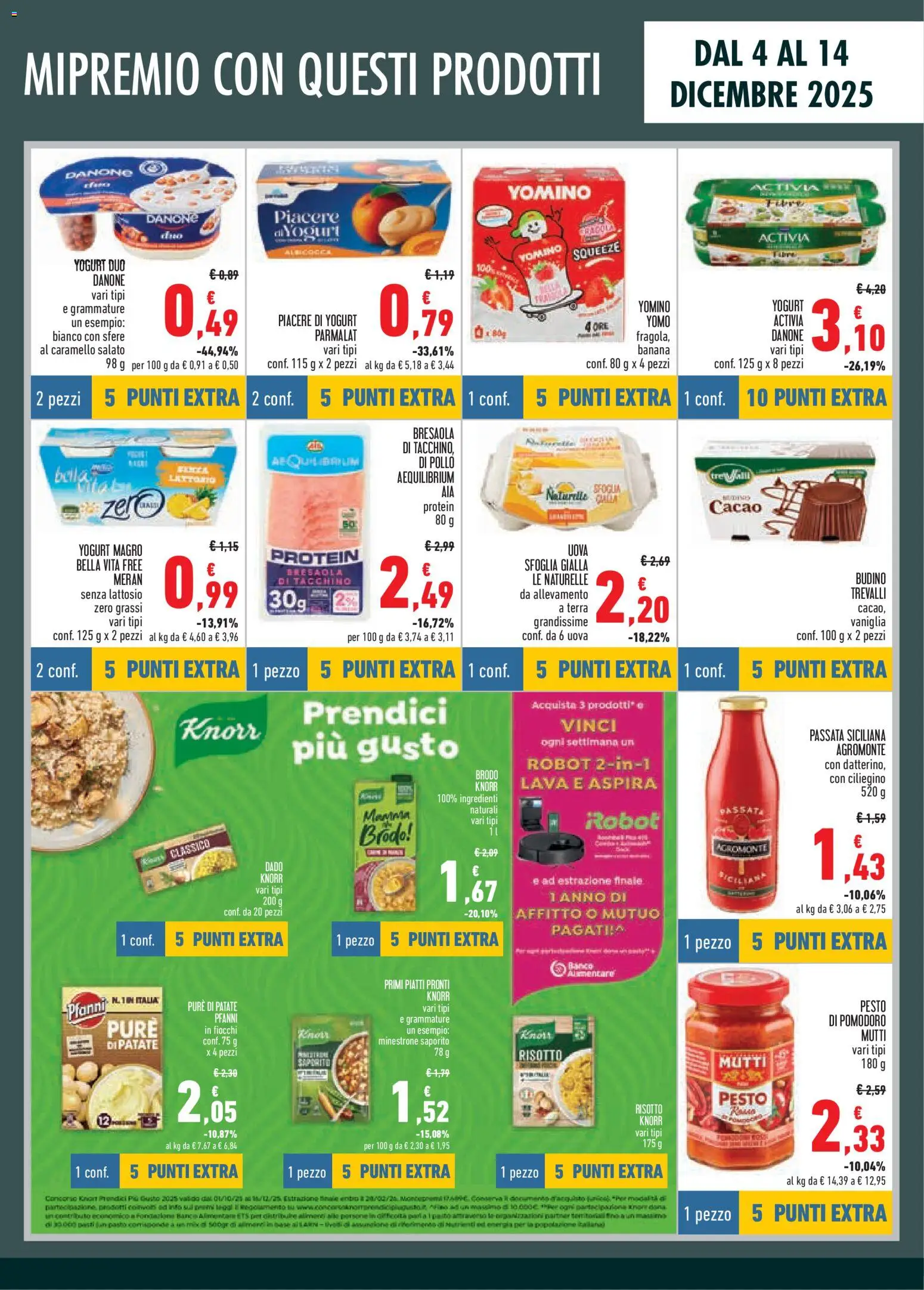Volantino Conad del 04.12.2025 | Pagina: 5 | Prodotti: Yogurt, Patate, Budino, Terra
