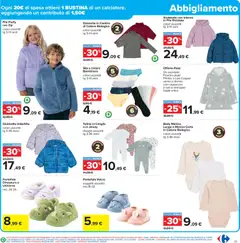 Anteprima del volantino Volantino Carrefour	 valido a partire dal 02.12.2025 | Pagina: 25 | Prodotti: Plaid, Calzini, Pantofole, Cappuccio