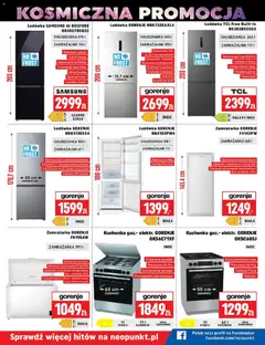 Pogląd oferty "Neopunkt Gazetka" - ważna od 10.11.2025 | Strona: 5 | Produkty: Lodówka, Zamrażarka, Półka, Pizza