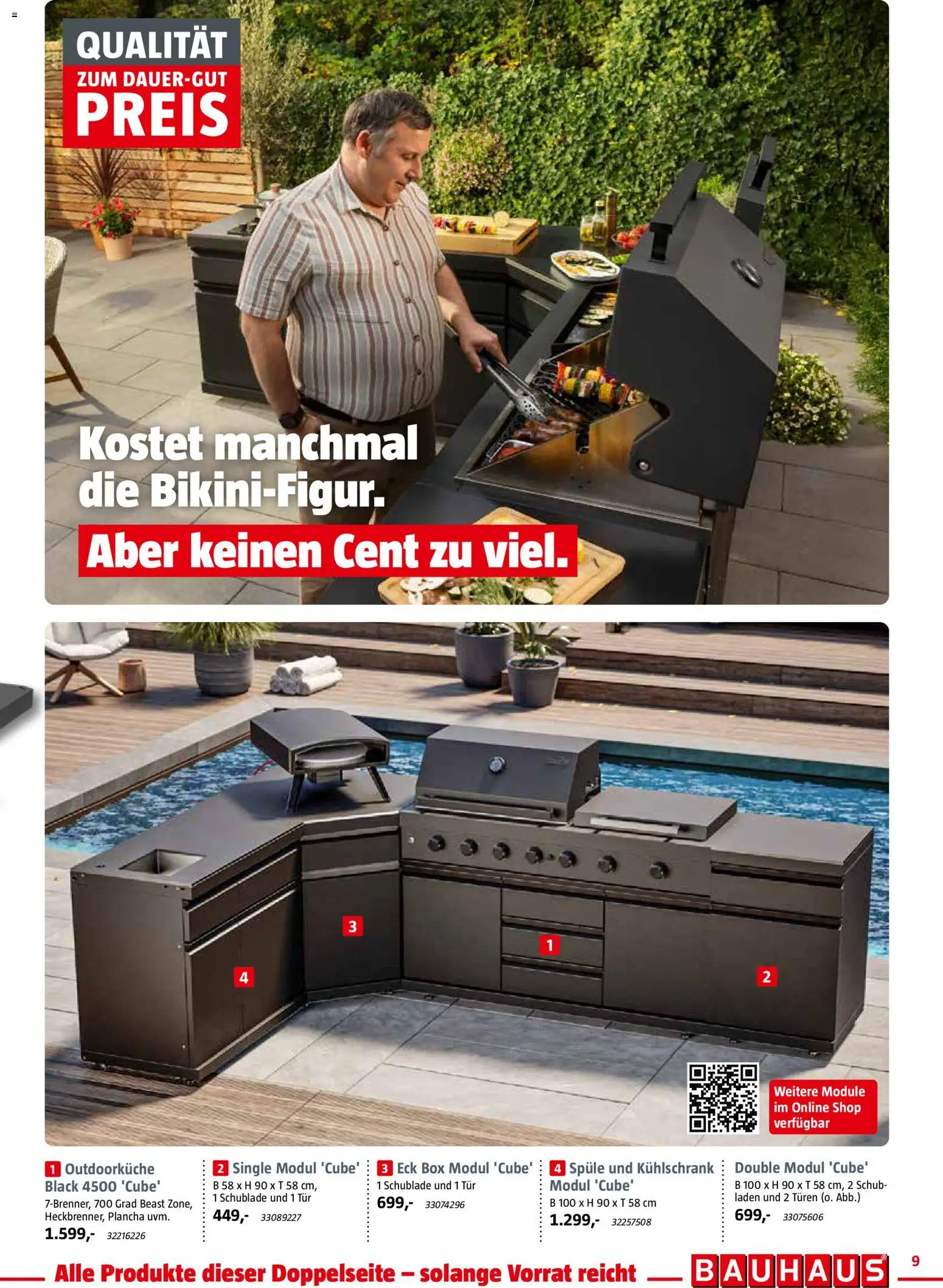 Bauhaus Prospekt 	 – gültig ab 28.03.2026 | Seite: 9 | Produkte: Box, Tür, Kühlschrank