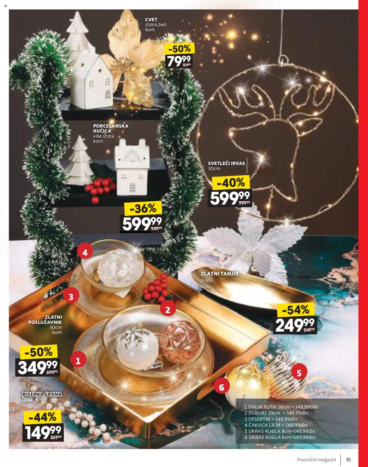 Idea katalog - važi od 11.12.2025 | Strana: 81 | Proizvode: Tanjir