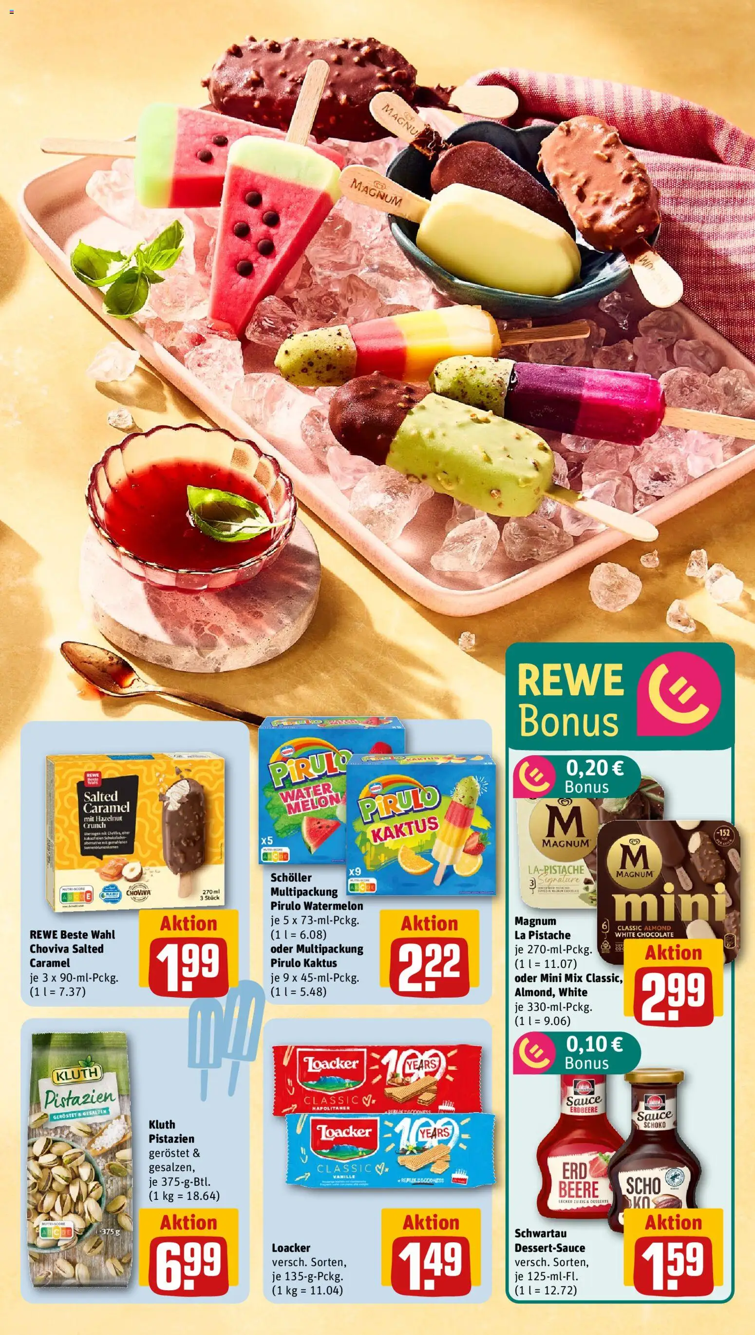 Rewe ihr Kaufpark Prospekt 	 – gültig ab 27.04.2026 | Seite: 15 | Produkte: Pistazien, Eis
