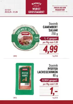 Radatz Flugblatt ab 29.12.2025 gültig