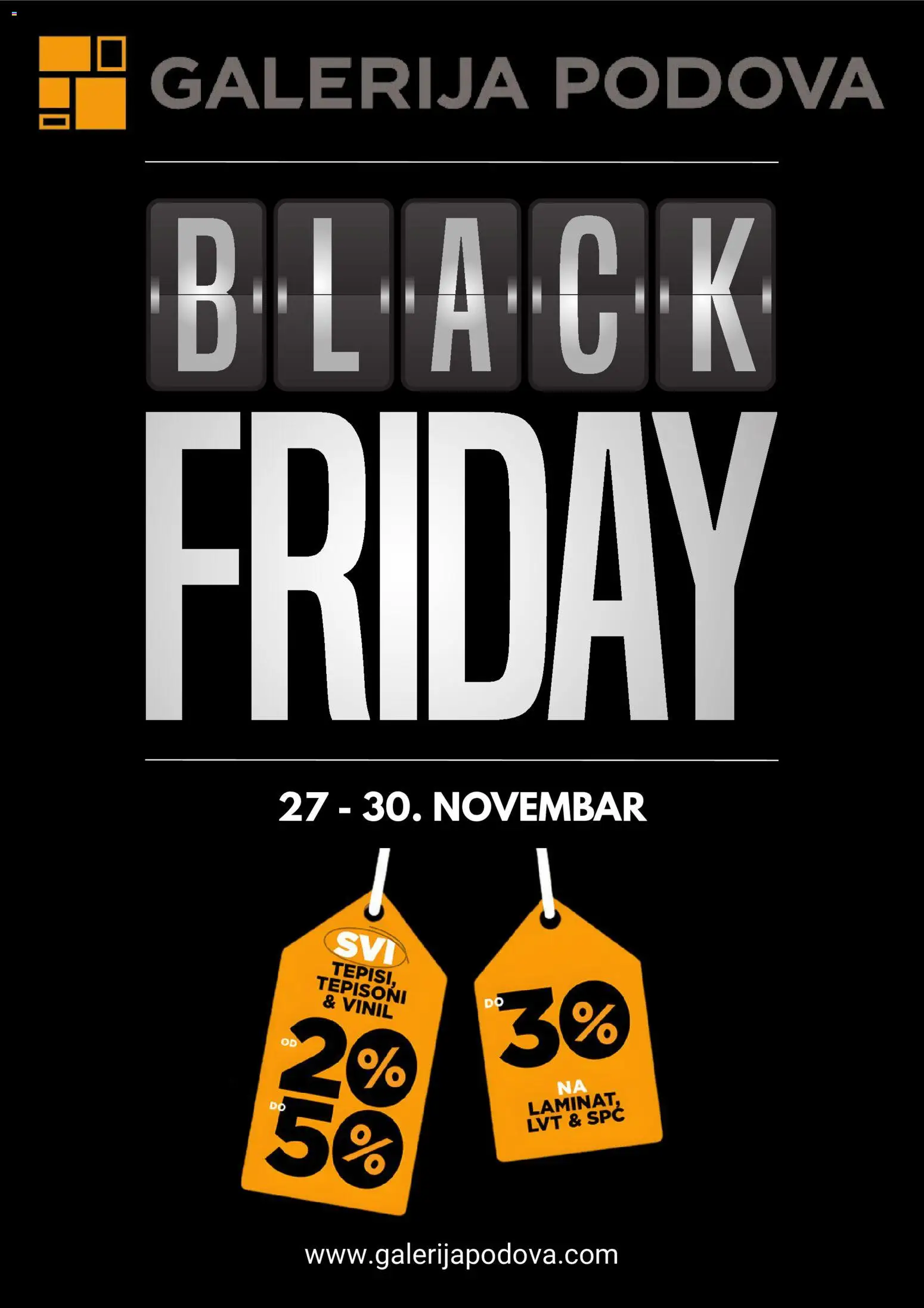 Galerija Podova katalog - važi od 27.11.2025 | Strana: 1