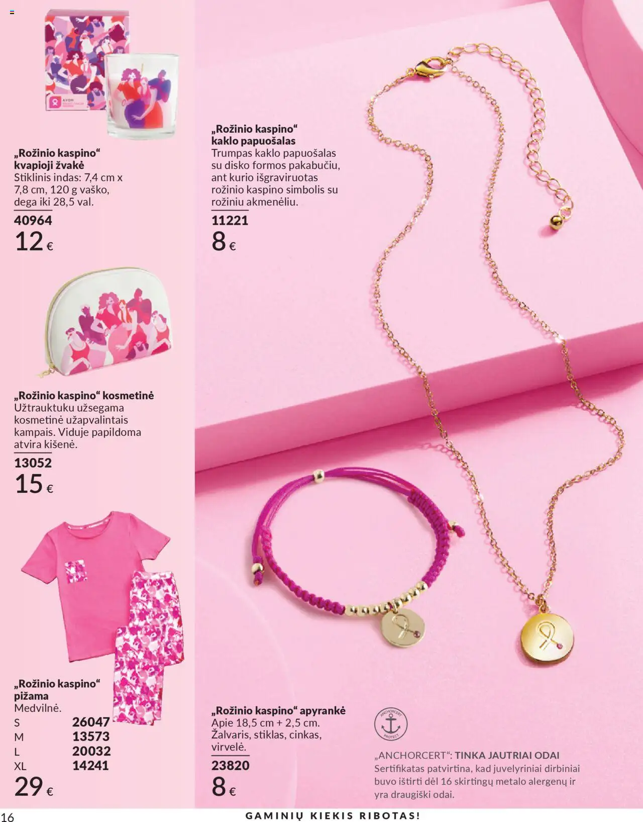 AVON akcijos nuo 01.10.2025 | Puslapis: 16 | Prekių: Pižama