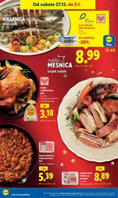 Svježa mlada teletina za pečenje, cca 2 kg, Rebra, prsa i flam - Pregled kataloga iz trgovine Lidl, vrijedi od 27.12.2025 | Stranica: 22