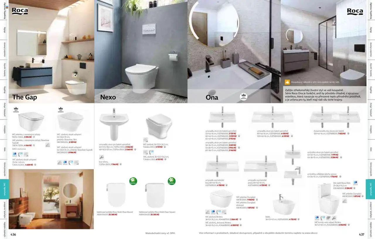Siko koupelny katalog Koupelny 2025/2026 od 14.10.2025 | Strana: 221 | Produkty: Koupelnový nábytek, Bidet, Nábytek, Prkénko