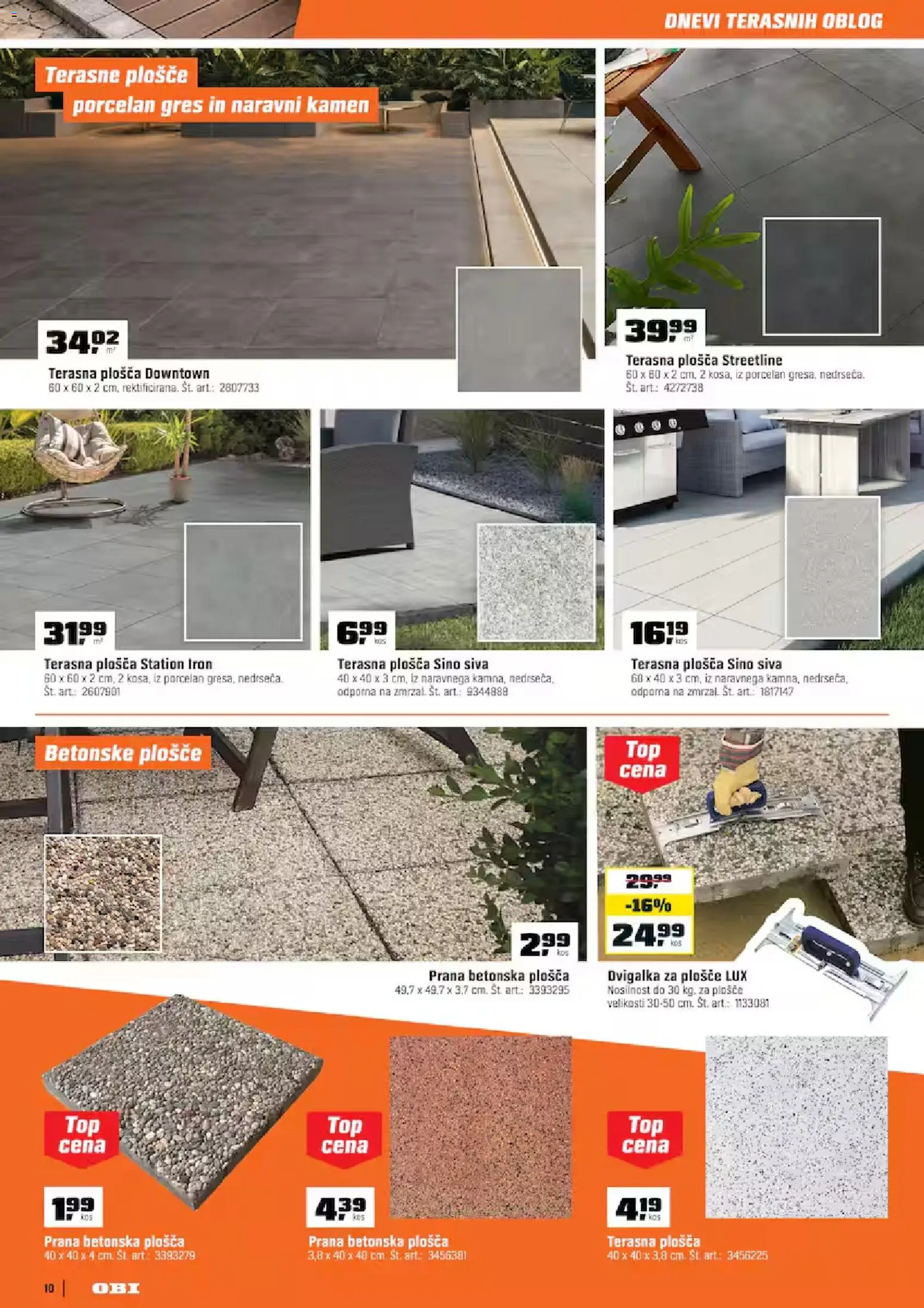 Novi OBI katalog ponudbe – veljaven od 02.04.2026 | Stran: 10