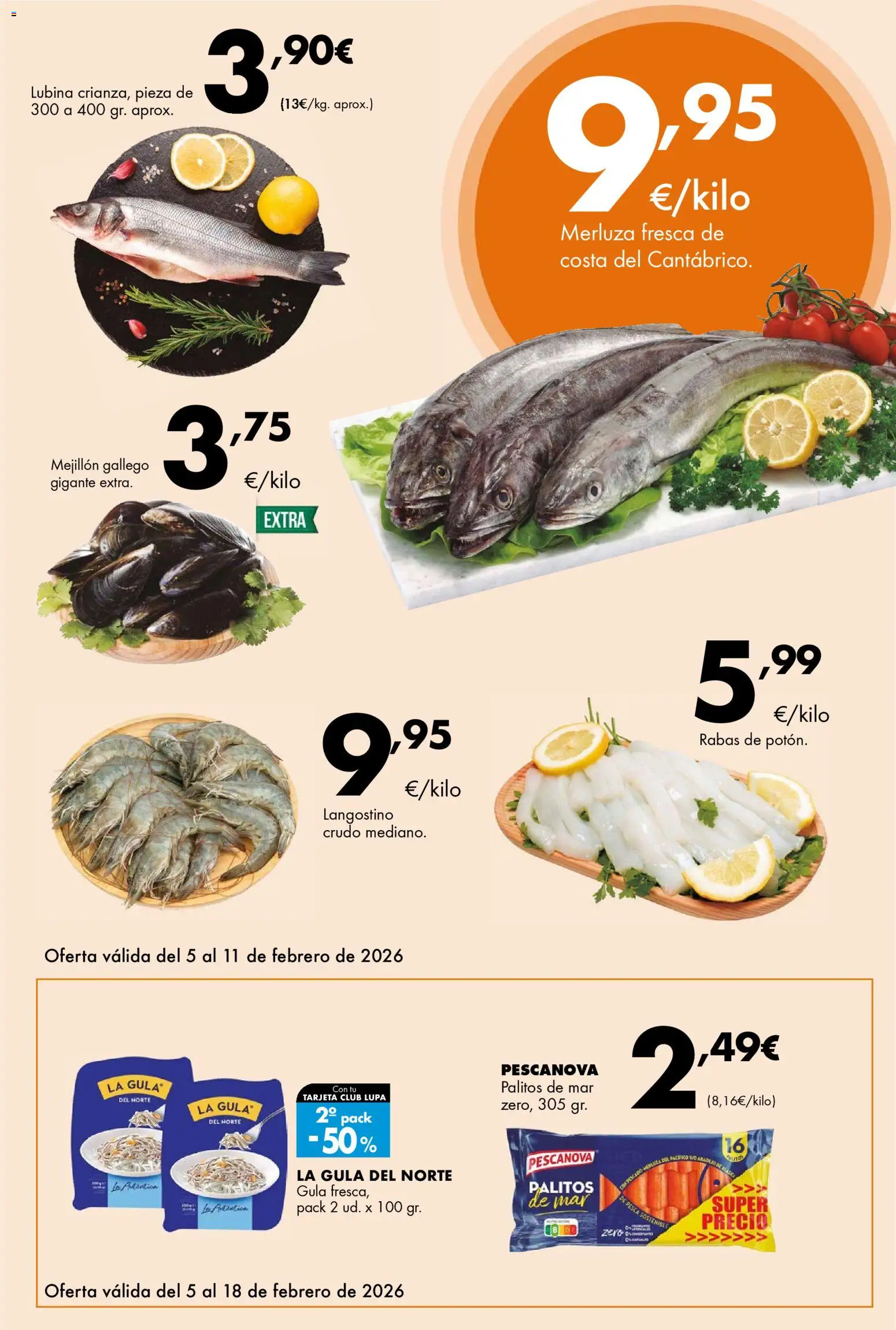 Lupa Supermercados folleto │ válido desde el 05.02.2026 | Página: 7