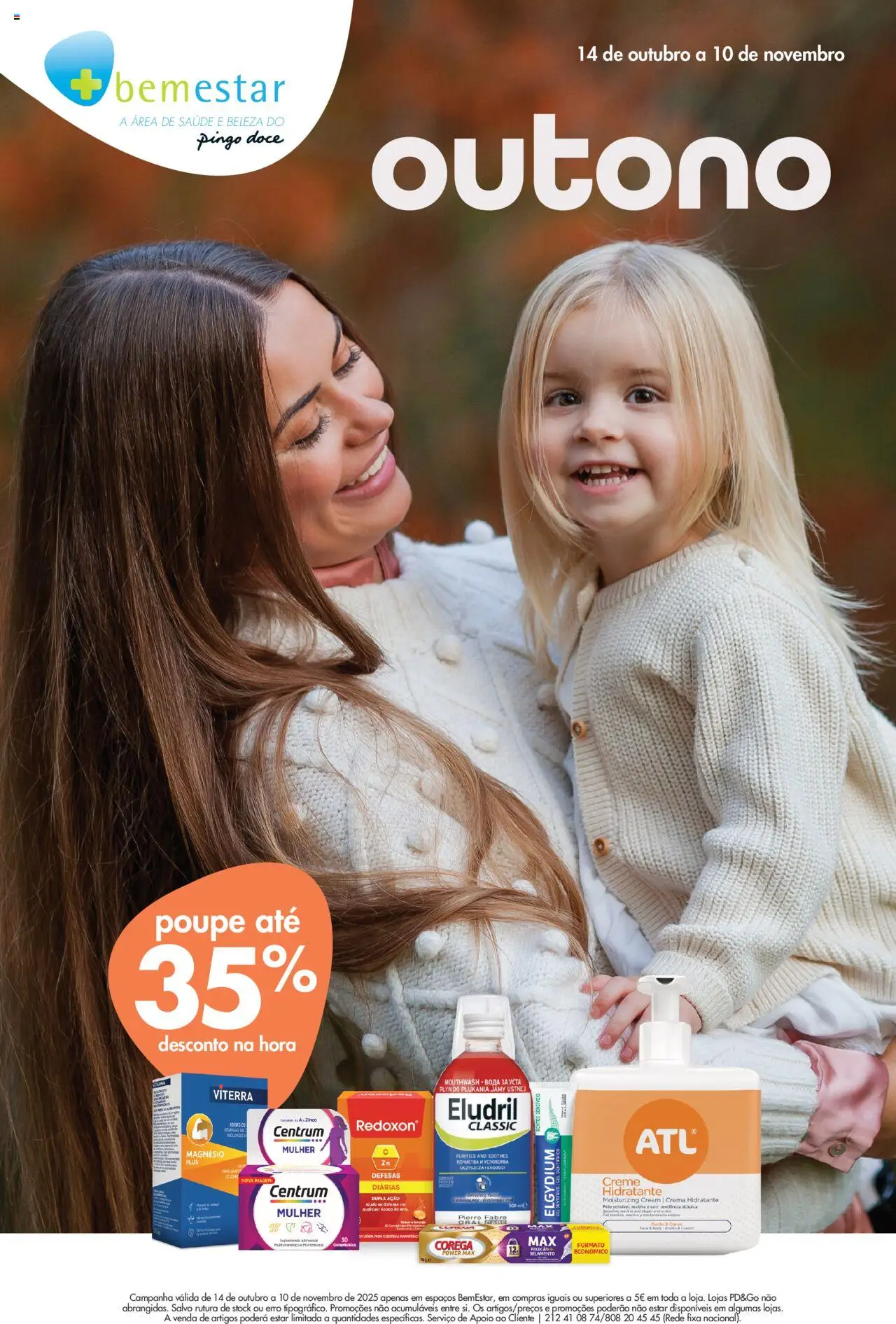 Pingo Doce - Bem Estar Outono Lojas │ válido de 14.10.2025 | Página: 1 | Produtos: Creme