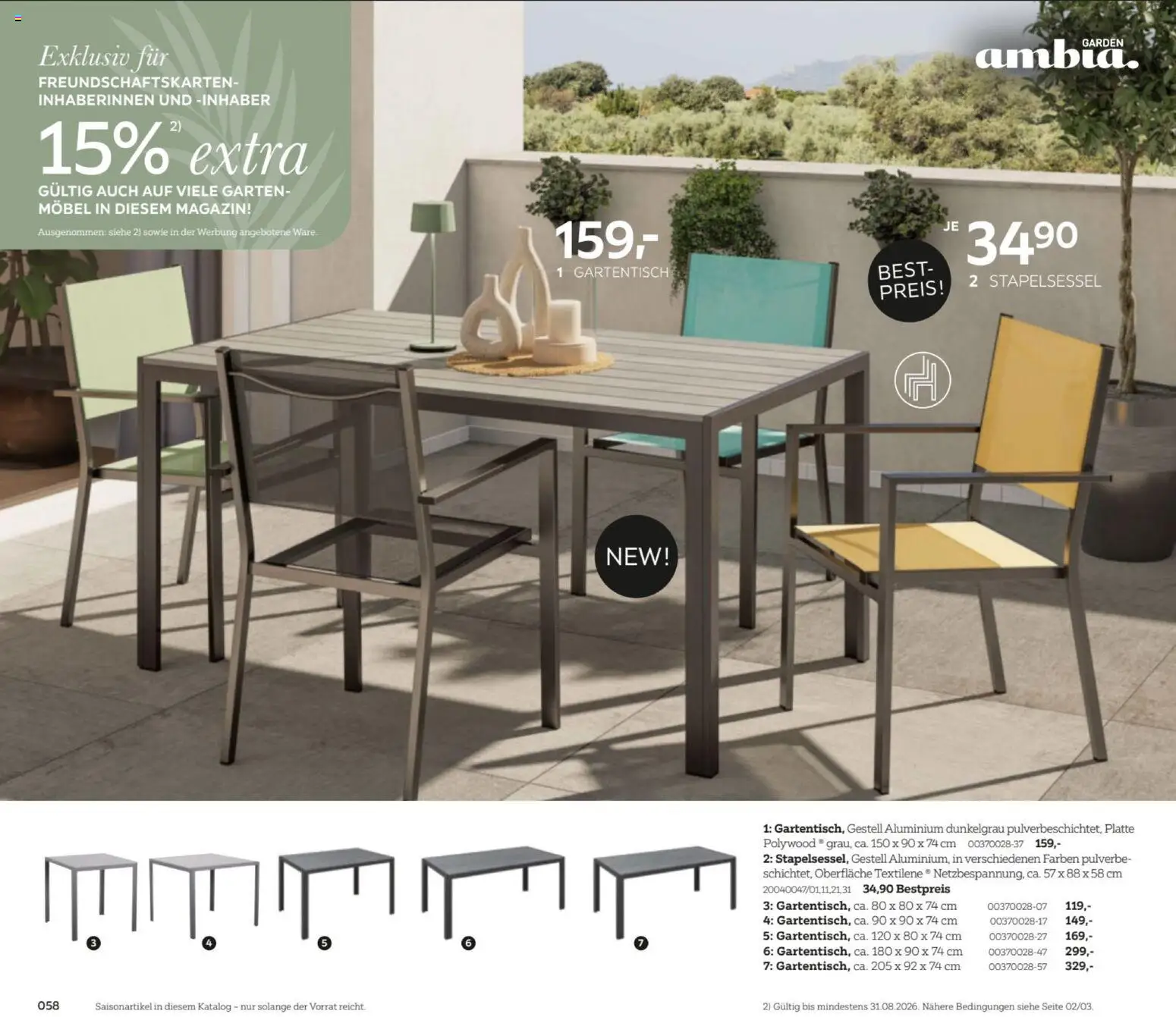 XXXL Lutz My Home Garten – gültig ab 23.02.2026 | Seite: 58