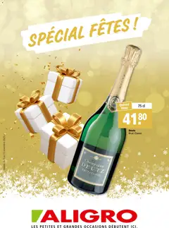 Aligro Fête Chavannes, Matran, Genève, Sion ab 03.11.2025 gültig