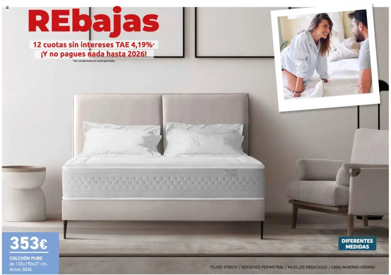 Merkamueble folleto │ válido desde el 07.07.2025 | Página: 43 | Productos: Colchon