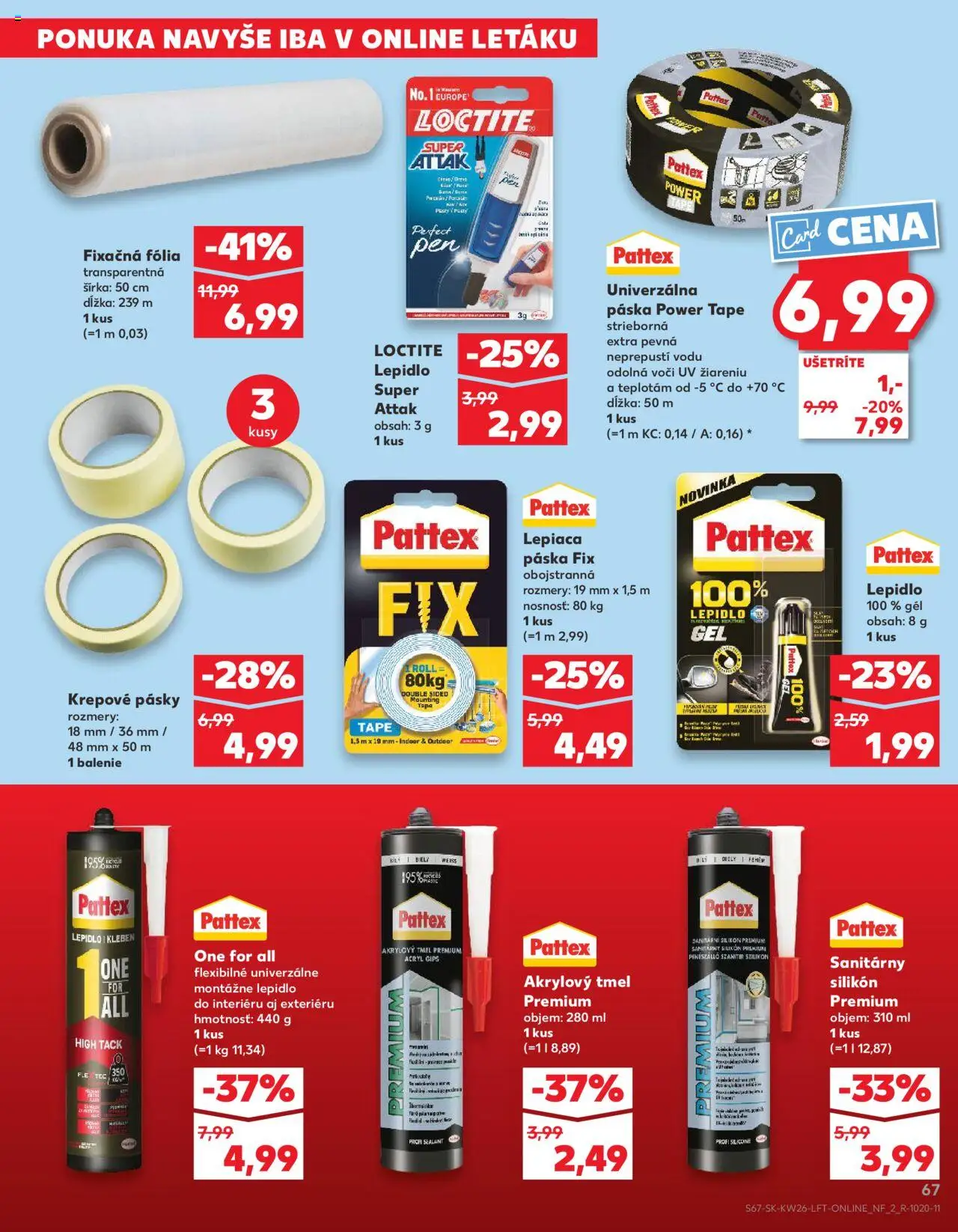 Nové Kaufland akcie – leták je platný od 26.06.2025 | Strana: 67