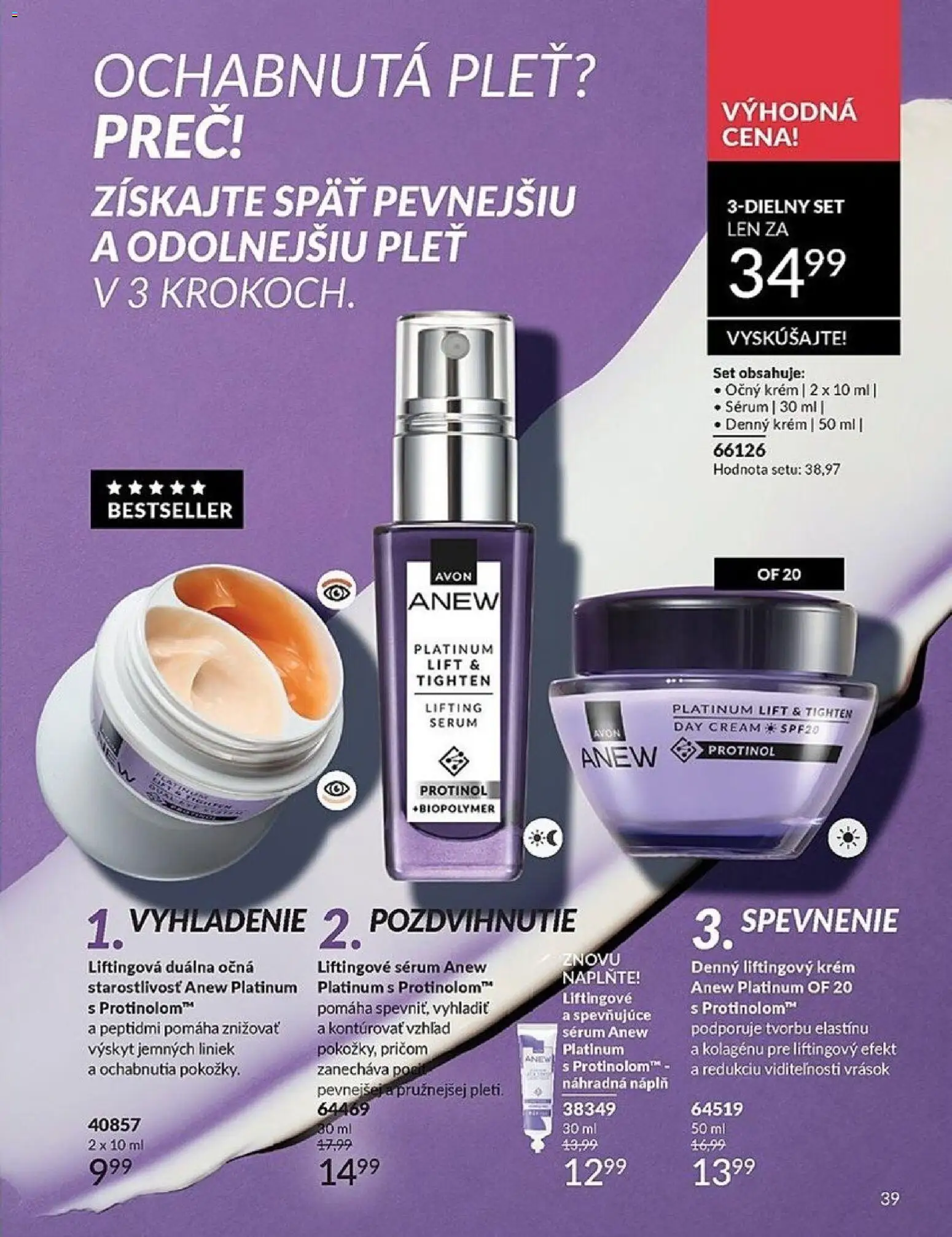 Nové Avon akcie – leták je platný od 01.03.2026 | Strana: 39 | Produkty: Krém