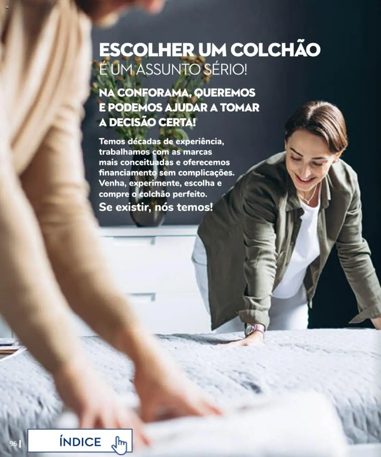 Conforama - Descanso  │ válido de 07.08.2025 | Página: 96 | Produtos: Colchão