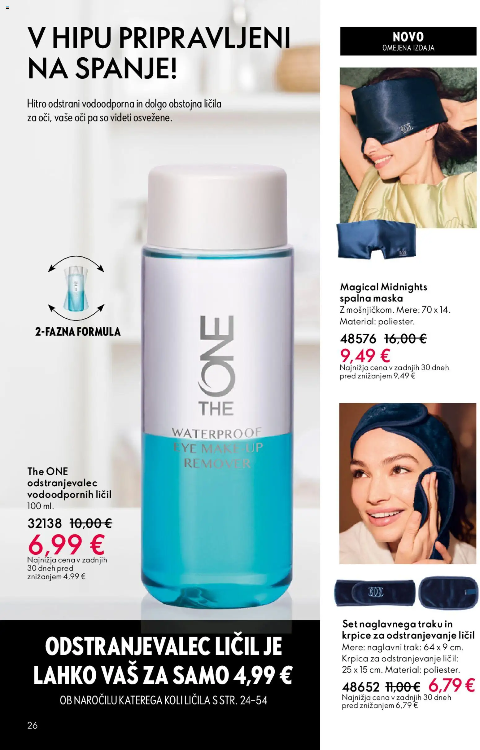 Novi Oriflame katalog ponudbe – veljaven od 31.12.2025 | Stran: 26 | Izdelki: Licila, Maska, Odstranjevalec licil