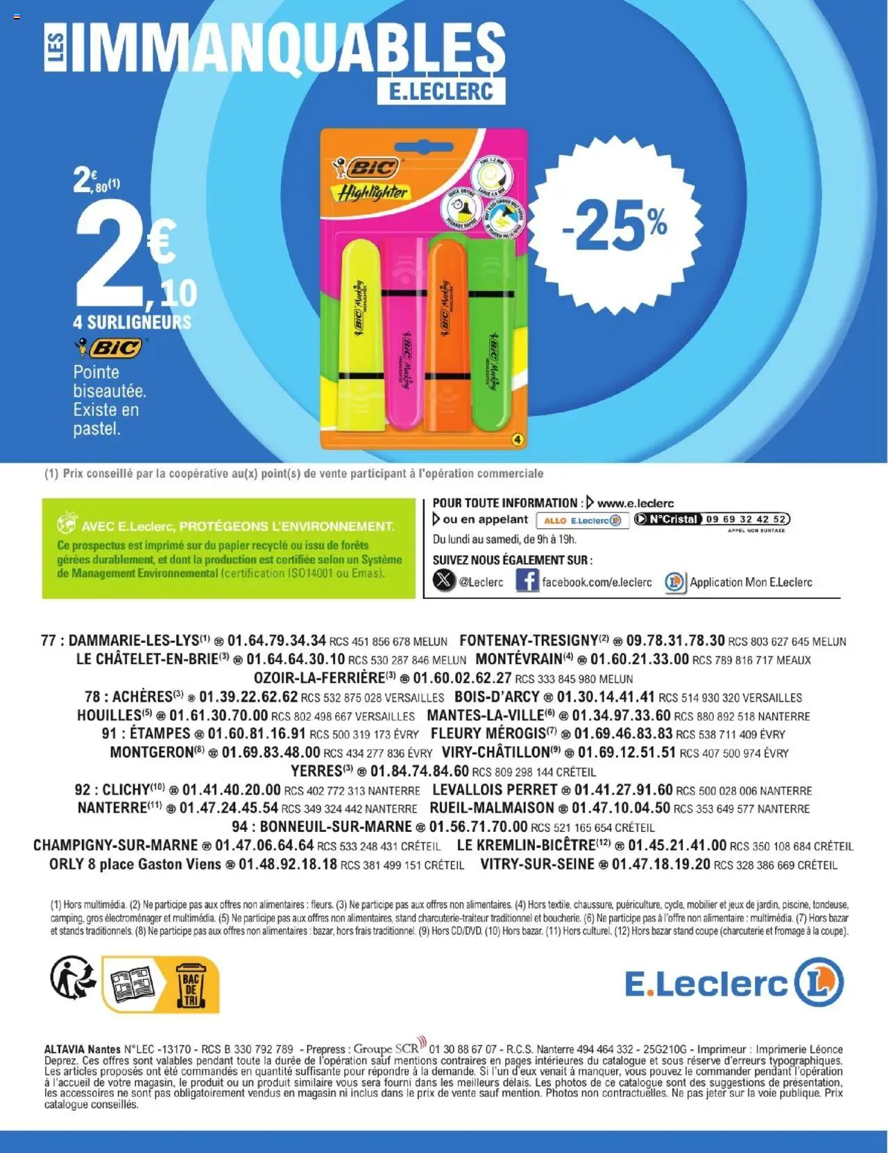  | Page: 16 | Produits: Highlighter, Fromage, Jeux