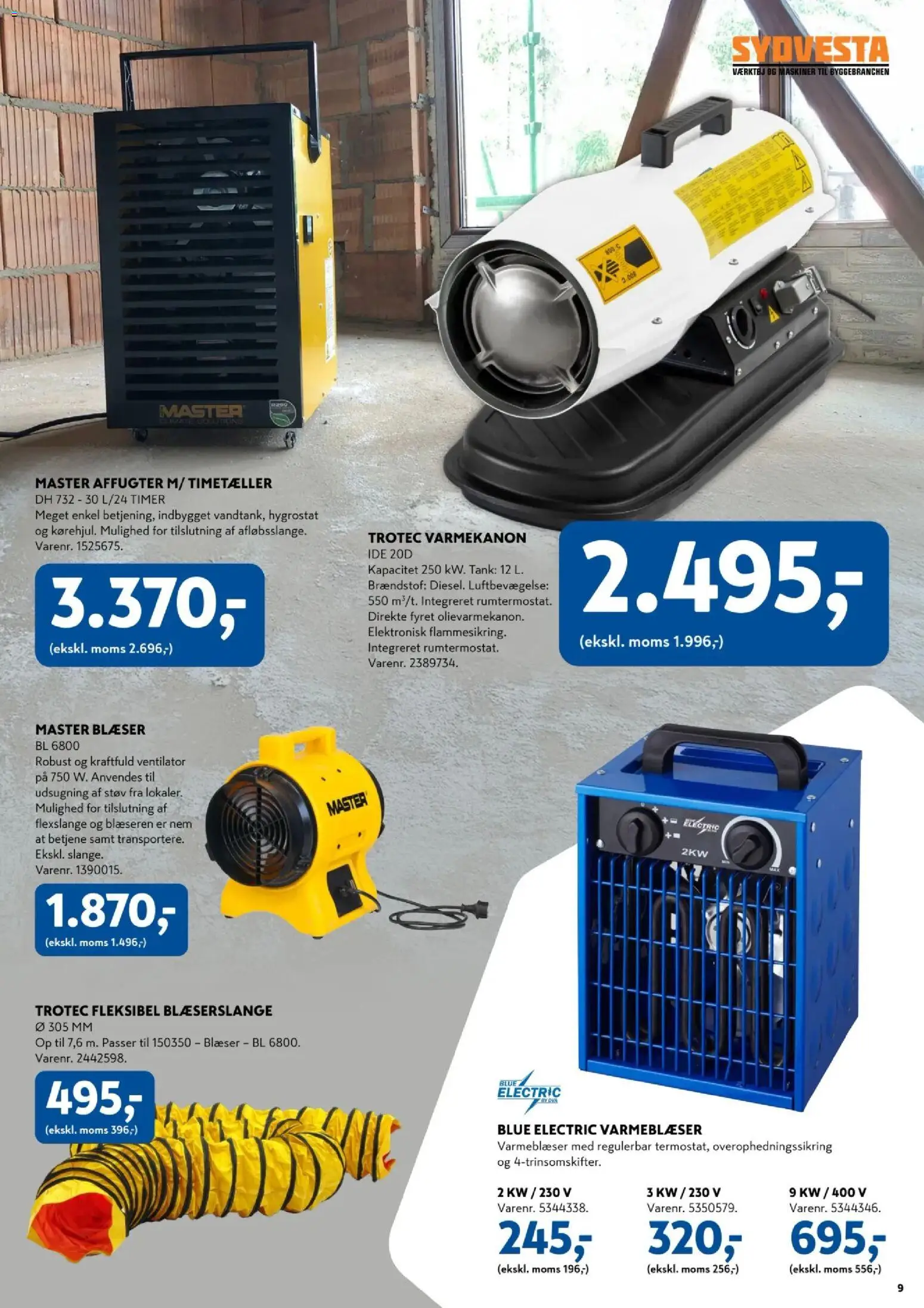 Davidsen tilbudsavis – gyldig fra 02.11.2025 | Side: 9 | Produkter: Ventilator