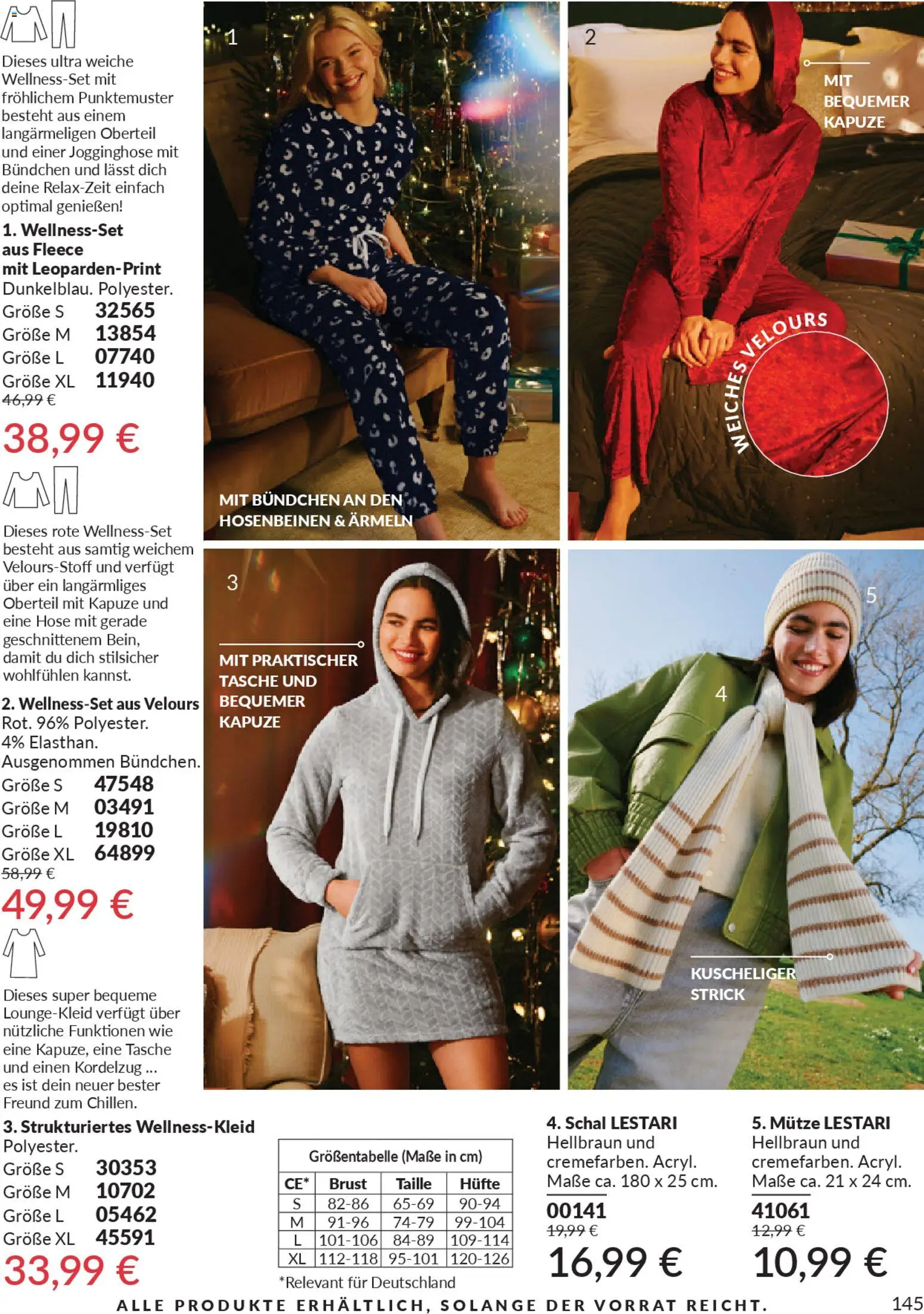 AVON Katalog Januar 2026 – gültig ab 01.01.2026 | Seite: 147 | Produkte: Tasche, Loungekleid, Hose, Schal