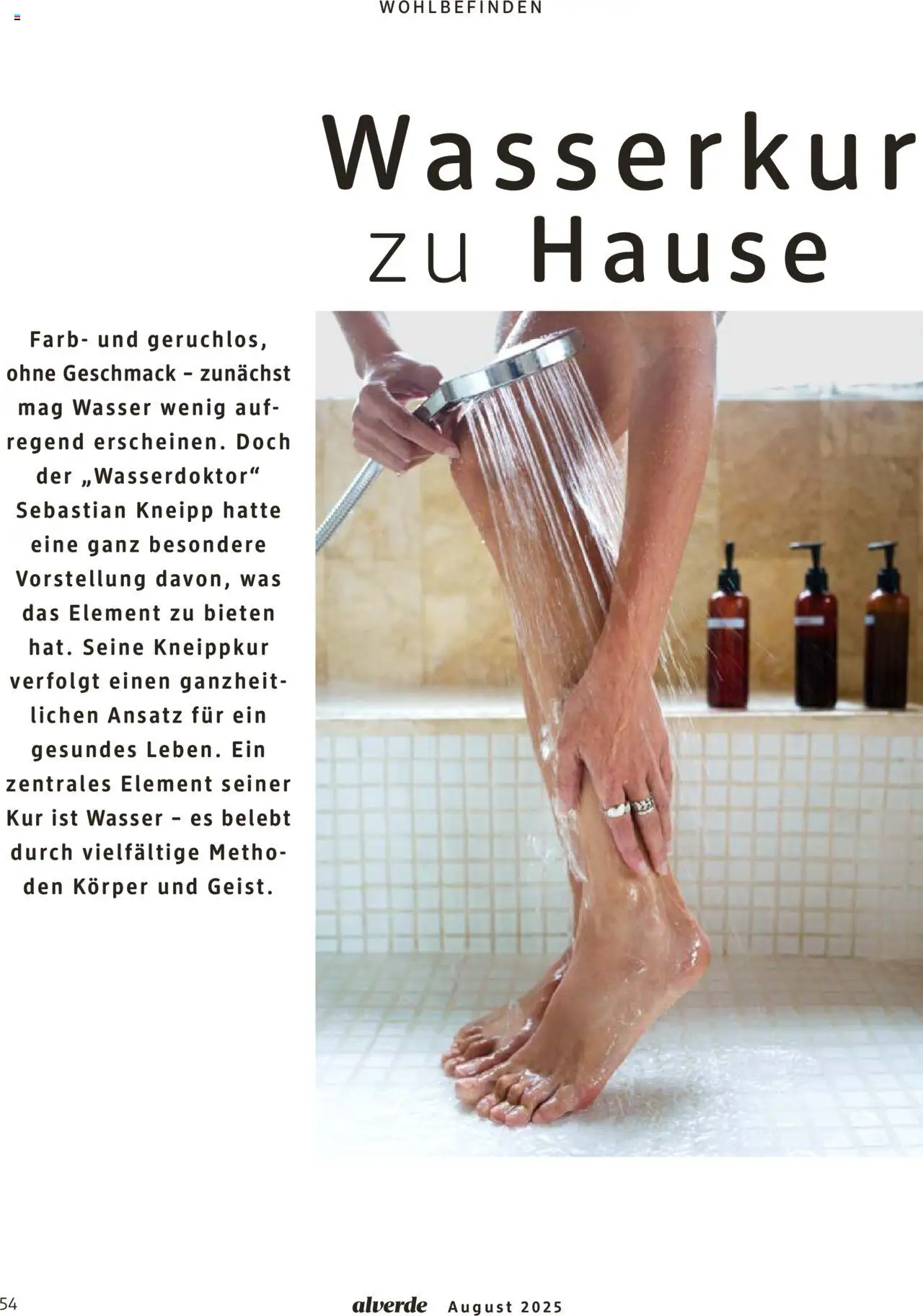 dm drogerie Prospekt 	 - gültig ab dem 01.08.2025 | Seite: 54 | Produkte: Wasser