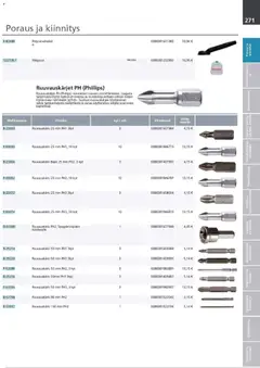 Makita-mainoslehti voimassa 24.03.2026 alkaen | Sivu: 271 | Tuotteet: Monitoimikone, Käsineet
