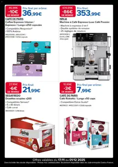 Costco - Prévisualisation de Costco Black Friday valide à partir de 17.11.2025 | Page: 19