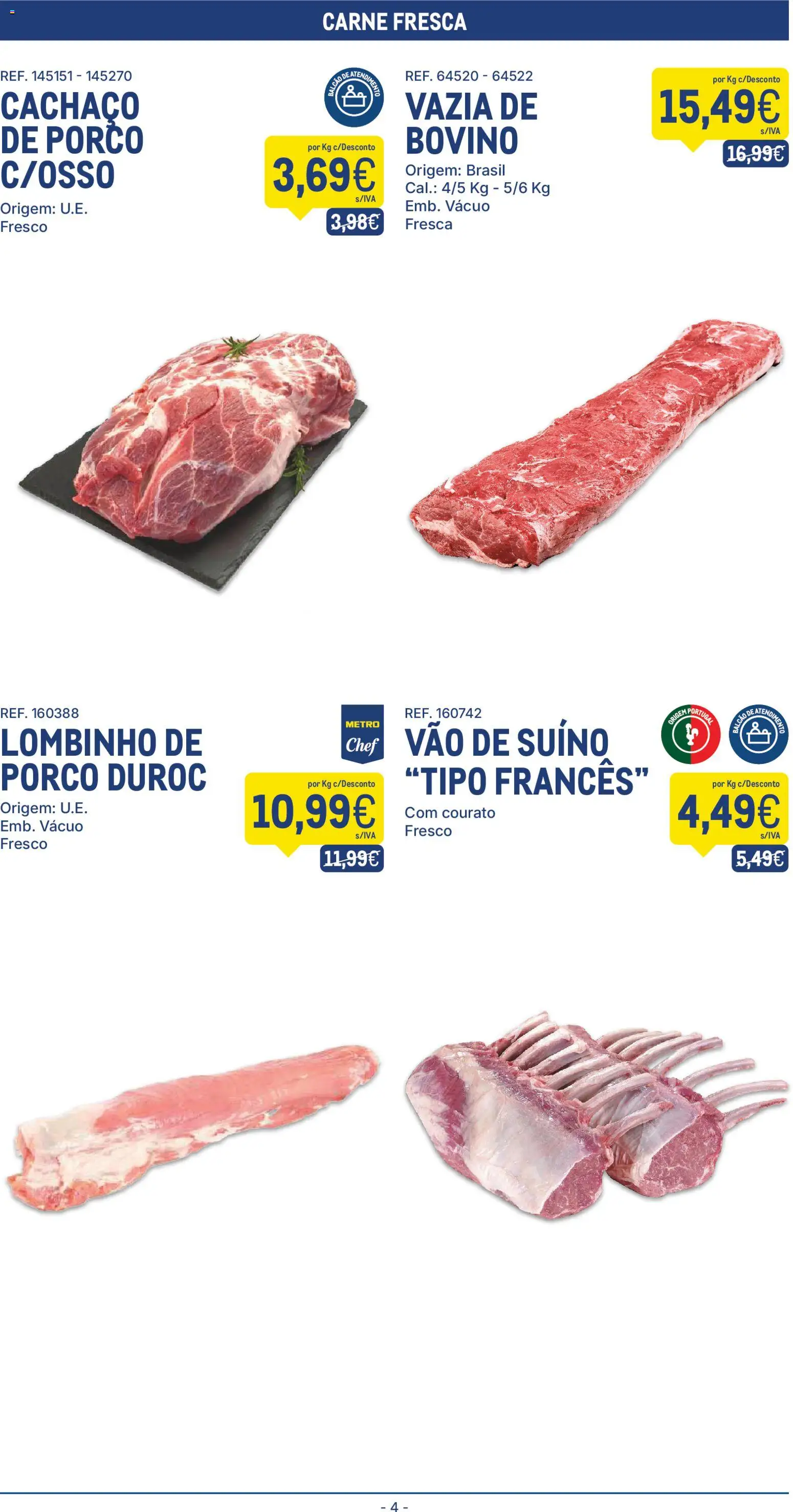 Makro folheto │ válido de 09.12.2025 | Página: 4 | Produtos: Carne