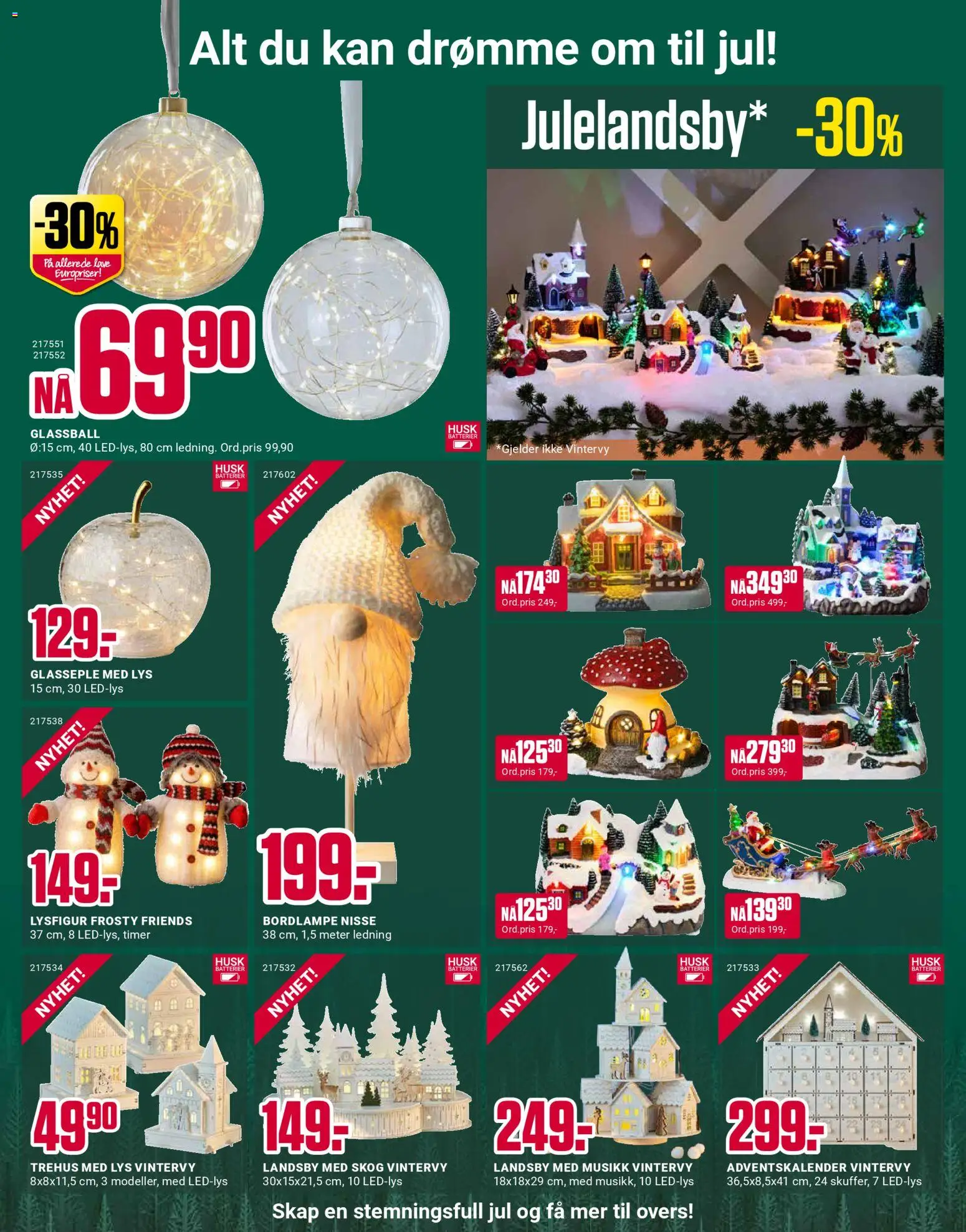 {H1} | Side: 5 | Produkter: Сантехнічне кріплення, Lys, Jeux, Poitrine de dinde