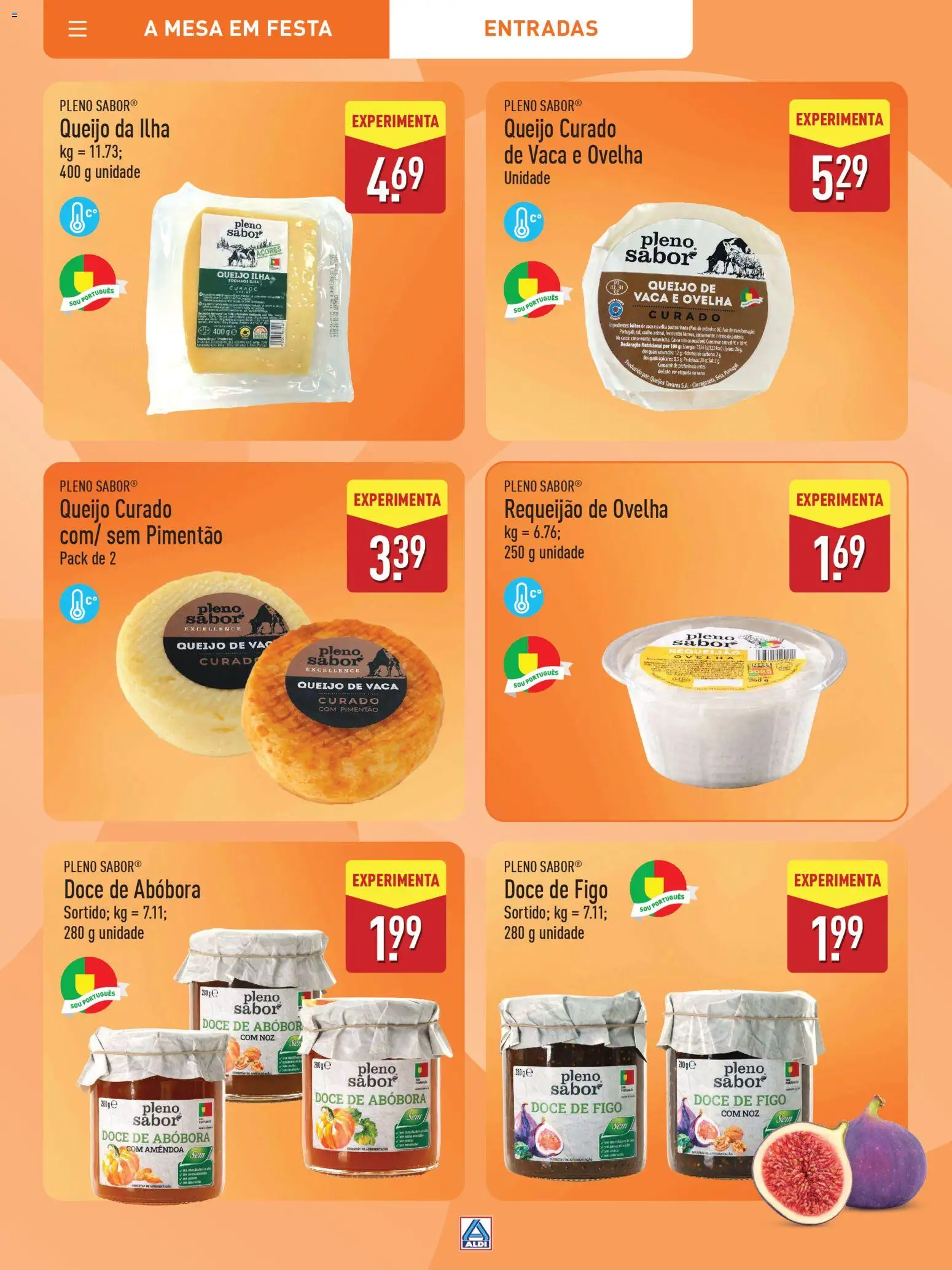 Aldi Especial Páscoa │ válido de 11.03.2026 | Página: 39 | Produtos: Pimentão, Mesa, Queijo, Abóbora