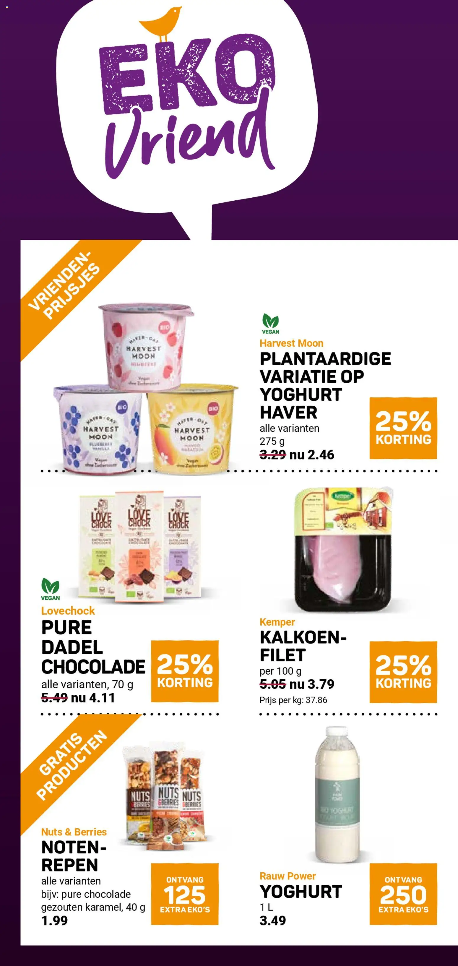 {H1} | Pagina: 20 | Producten: Yoghurt, Chocolade, Haver, Repen