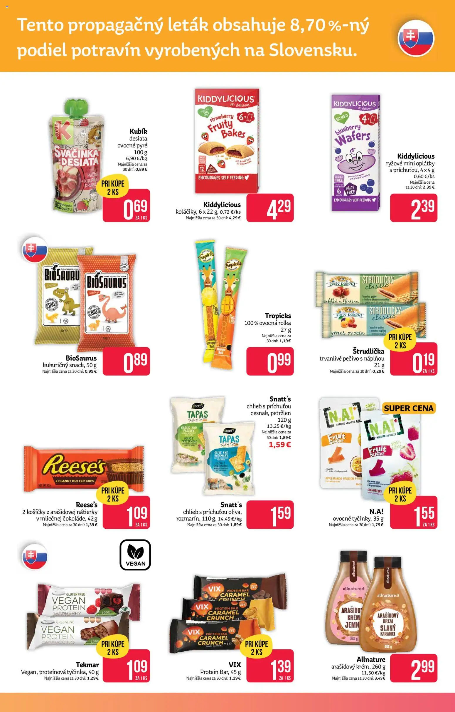 Nové Teta drogerie akcie – leták je platný od 07.01.2026 | Strana: 11 | Produkty: Chlieb, Protein, Apple, Krém