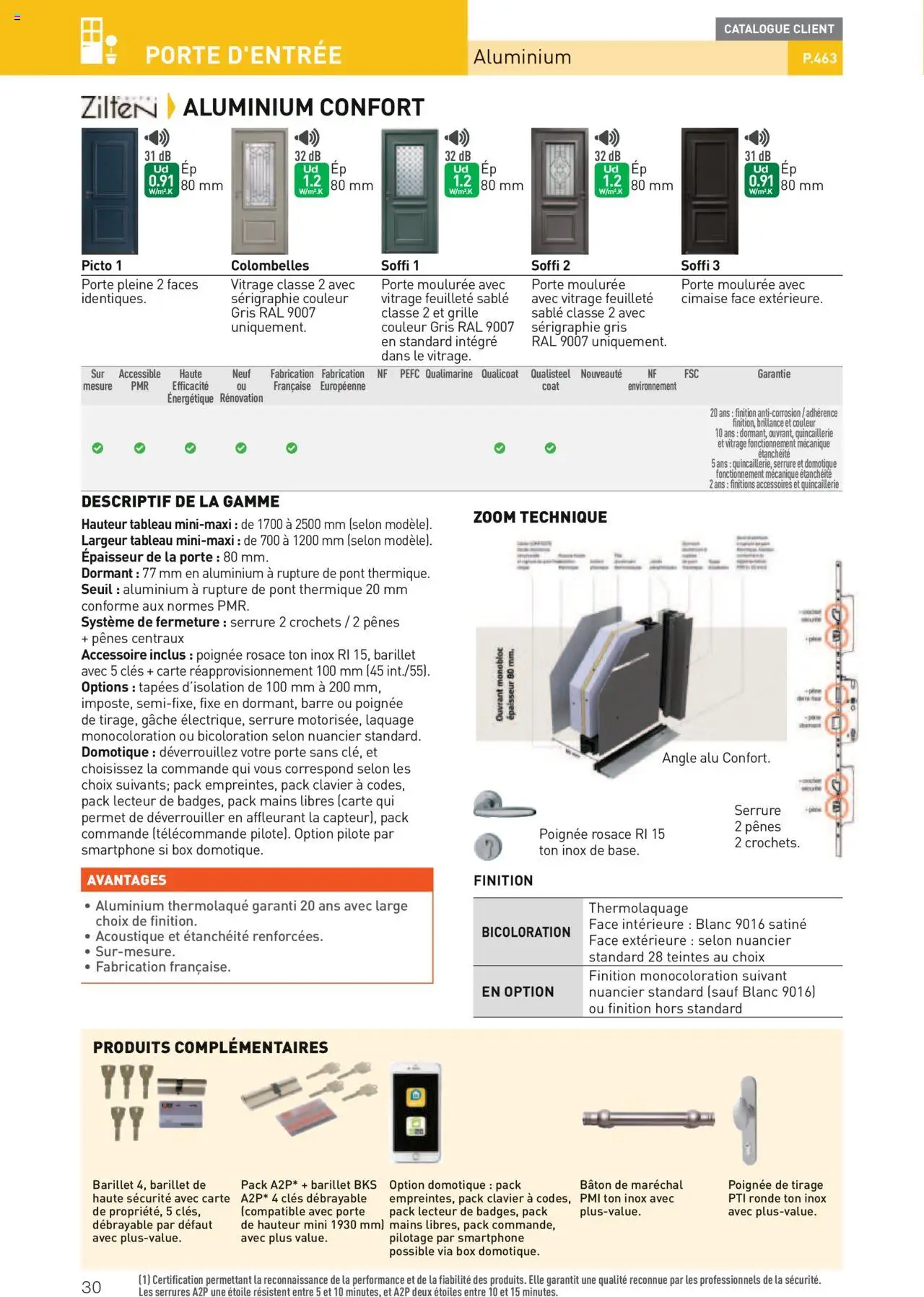  | Page: 30 | Produits: Smartphone, Clavier, Porte, Télécommande