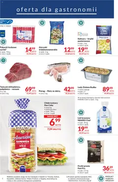 Makro Gazetka - Oferta dla gastronomii od 22.07.2025 | Strona: 4 | Produkty: Chleb tostowy, Surimi, Pstrąg, Chleb