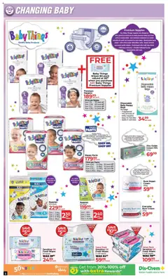 Dis-Chem Big Baby Price Cuts │ valid from 15.07.2025 | Page: 5 | Products: Cream, Water, Tape, Nappies