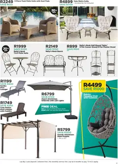 House and Home specials catalogue – valid from 23.02.2026 | Page: 13 | Products: Cushion, Umbrella, Chair, Pads