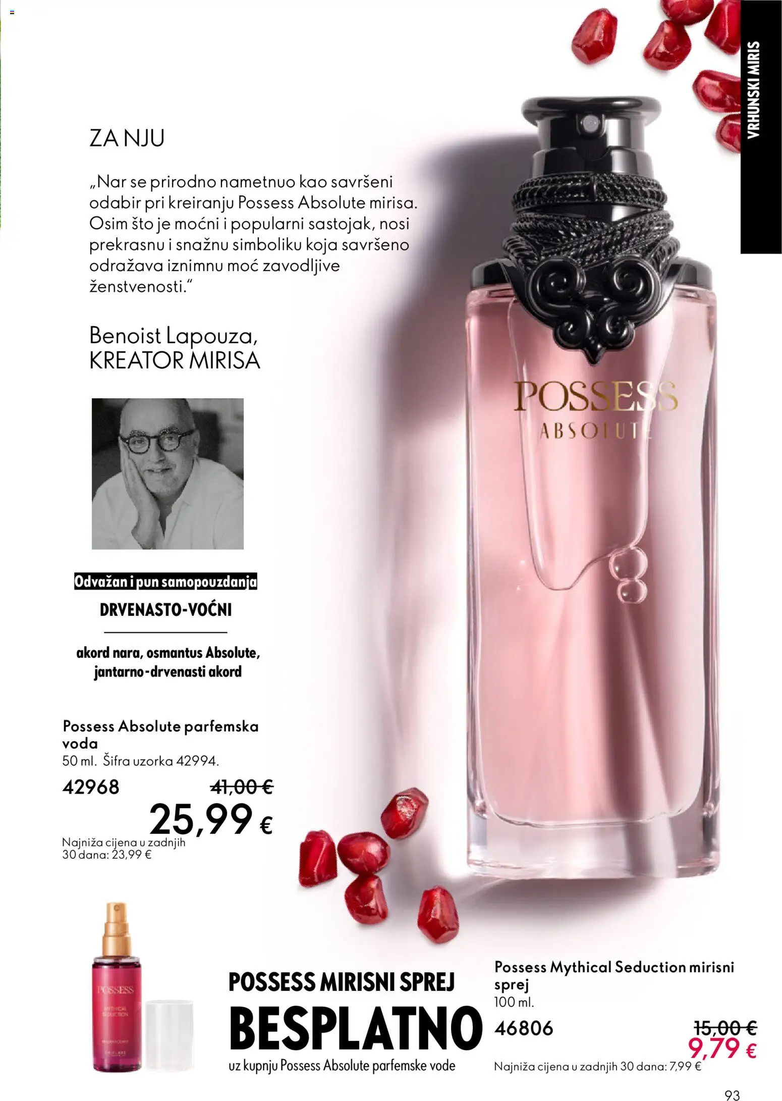 Oriflame katalog | vrijedi od 18.02.2026 | Stranica: 93 | Proizvodi: Miris, Voda