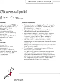 Pogląd oferty "Makro Gazetka Street food podróże ze smakiem" - ważna od 01.01.2024 | Strona: 19