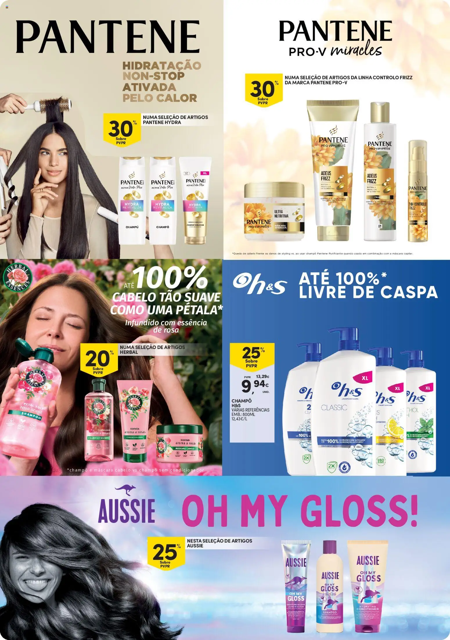 Continente - Açores: Marcas de Confiança │ válido de 20.01.2026 | Página: 3 | Produtos: Gloss, Shampoo, Condicionador, Sérum