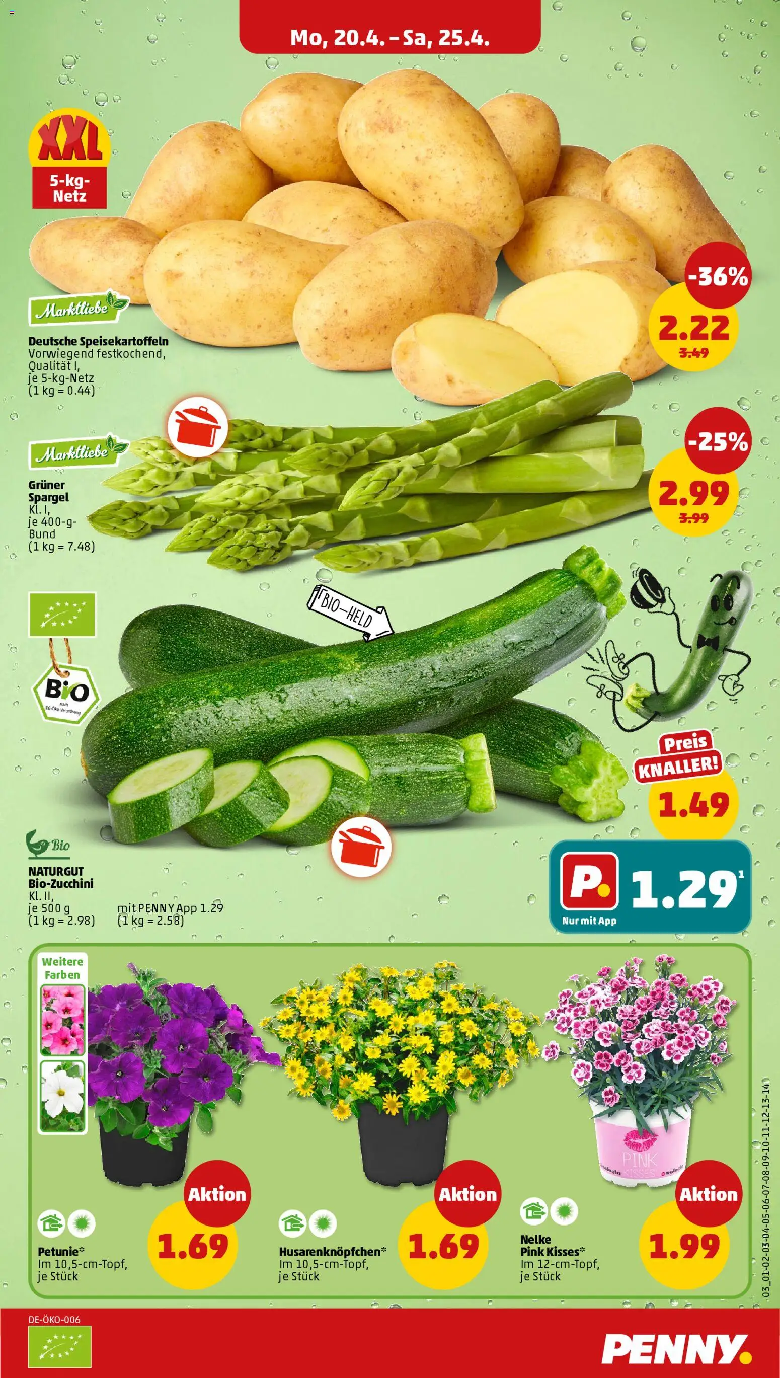 Penny Prospekt 	 – gültig ab 20.04.2026 | Seite: 7 | Produkte: Spargel