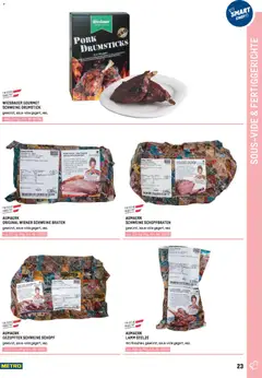 Metro angebote - Smart Chef Fleisch ab 01.01.2026 gültig | Seite: 23 | Produkte: Fertiggerichte, Saft
