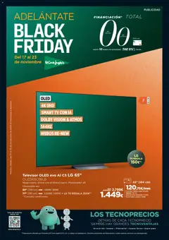 Vista previa El Corte Inglés Black Friday válido desde el 17.11.2025
